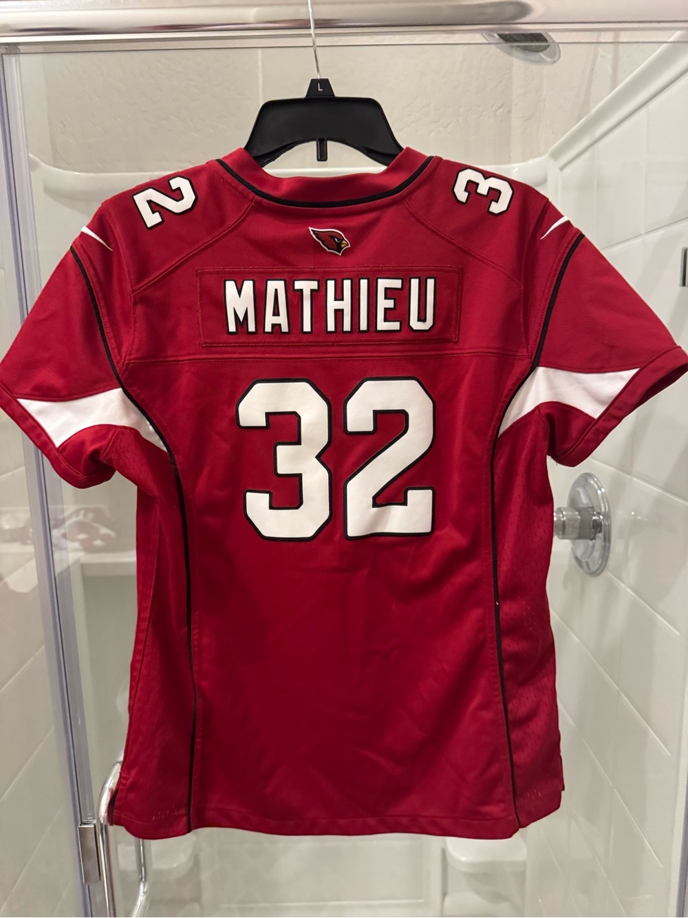 Arizona Cardinals #32 Mathieu Red Football Jersey - Picture 5 of 6